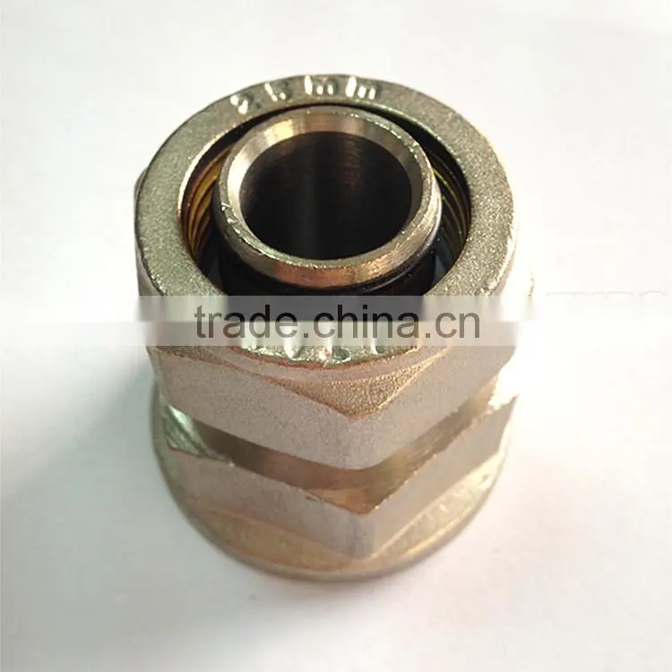 Cheap price male / female / equal straight screw brass fitting / forged fitting with OEM service