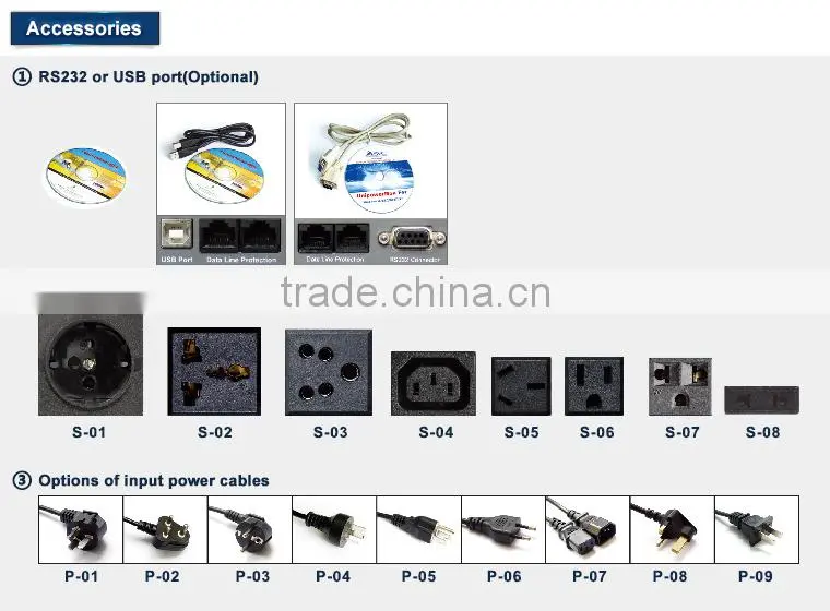 CE Rohs Approved High Efficiency High Quality 12V UPS
