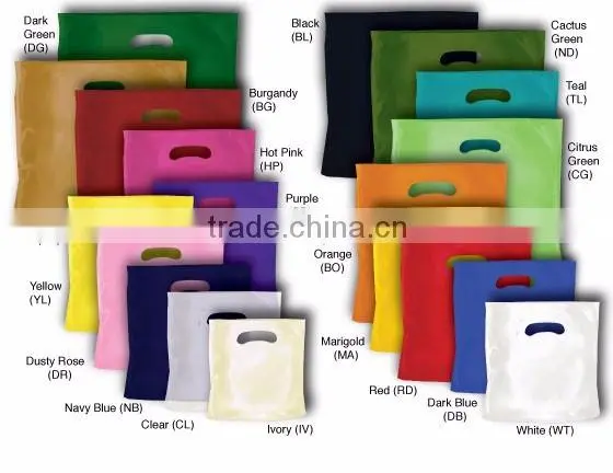 High quality reusable custom Die cut handle non woven shopping bag for promotion with china factory