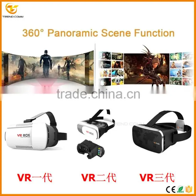 3D Glasses Type and 3D Virtual Reality Glasses Headset 3D Glasses Type Hd for Vr Box 2.0