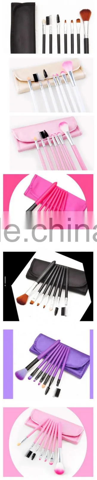 new design High quality makeup brush with animal hair makeup brush set