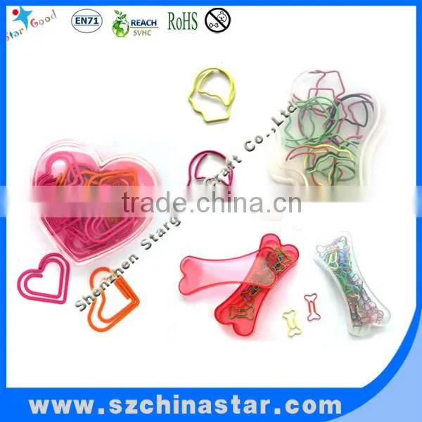 Excellent quality small square PP box paper clip