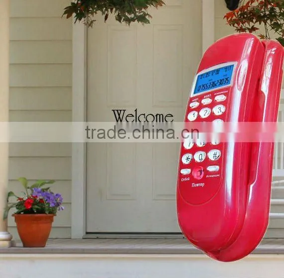 red house telephone wall mount