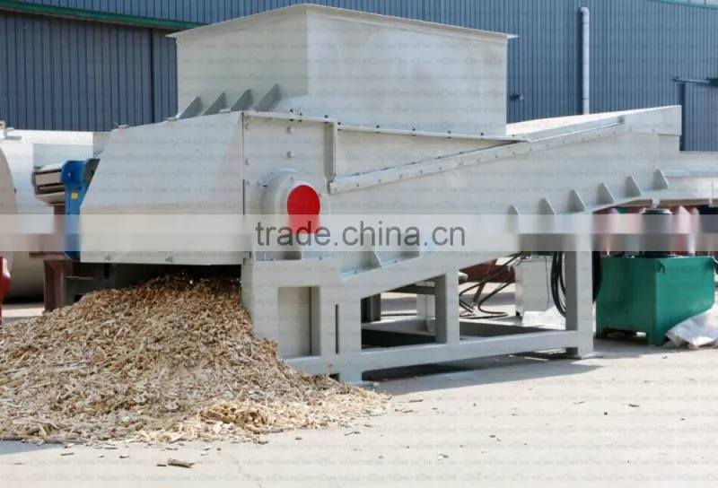 wood paller crusher/ hydraulic shredder for wood plank scraps