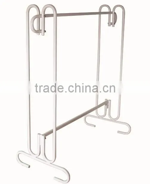 Flooring Stand Classic Style Garment Rack for Clothing Shop