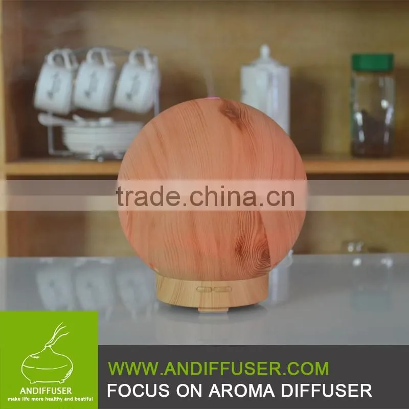 wholesale special design 400ml green round electric aromatherapy air diffuser machines