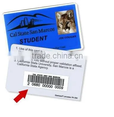 PVC barcode card manufacturer