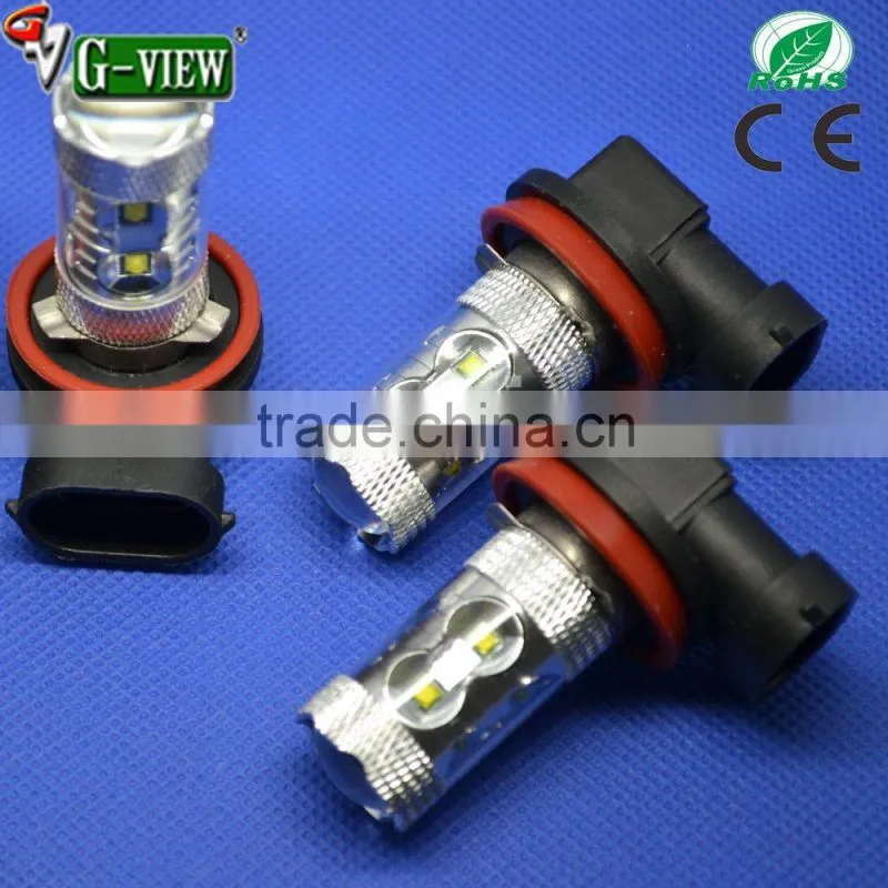 2015 factory price h11 fog light led 80w