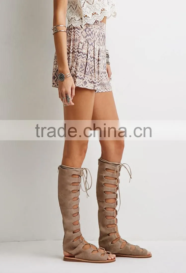 2015 china manufacturer customized latest design casual women print shorts
