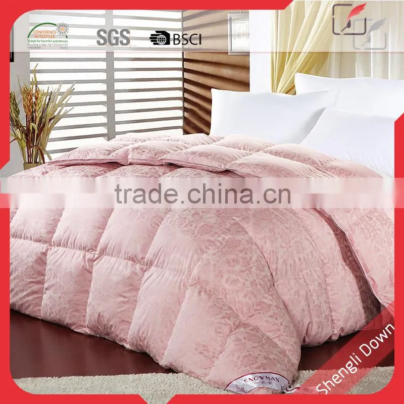 Printed down quilt duvet down alternative quilt