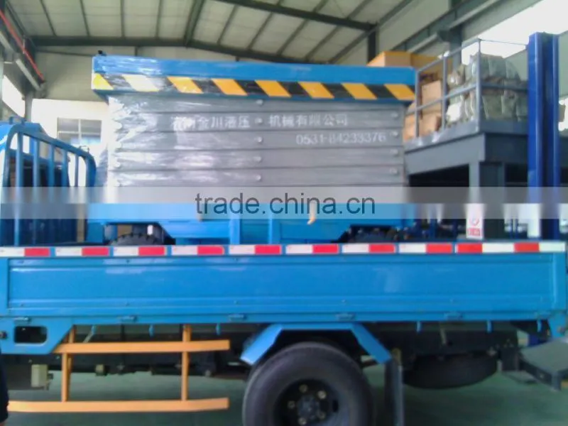 500kg Hot Sale Portable Hydraulic Used Electric Scissor Lift