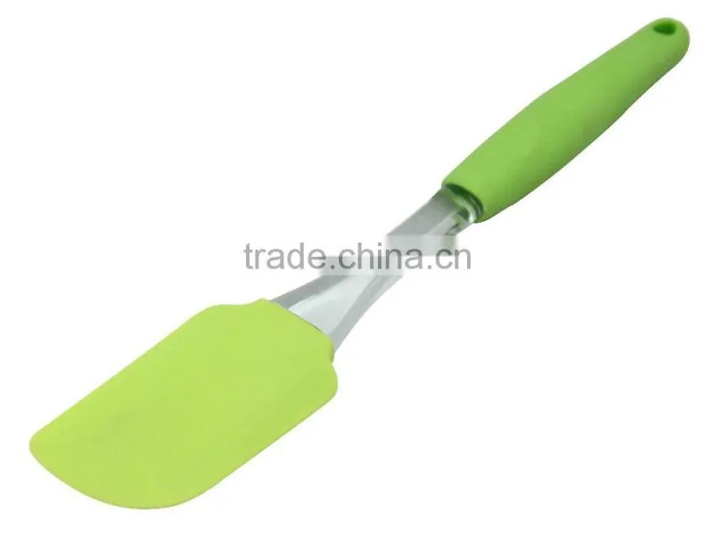 COLORFUL FIT FDA STANDARD SILICONE & PS SPATULA WITH DISPLAY BOX