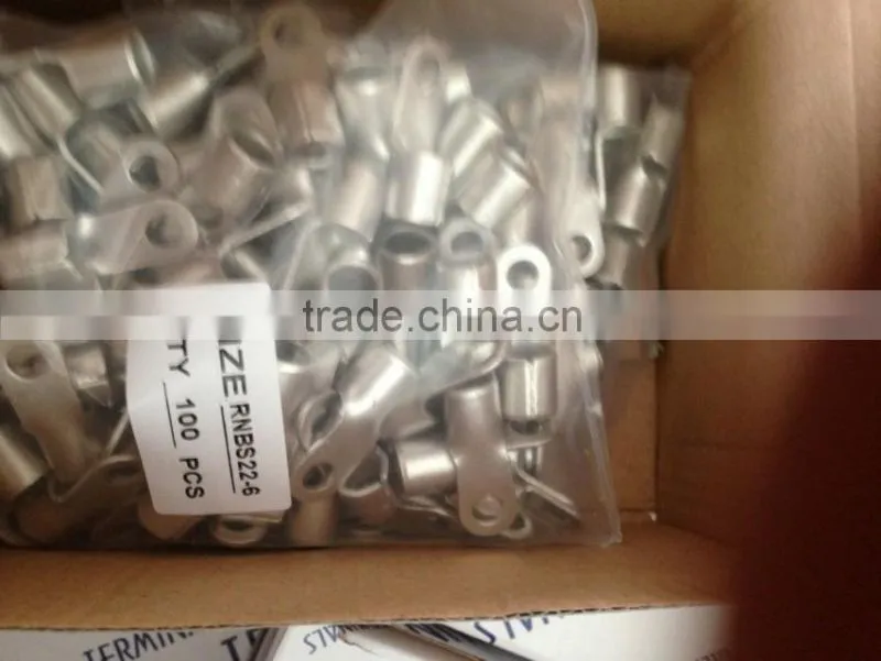 factory direct 50-70mm2 1/0AWG RNB series copper Non-Insulated wire connector