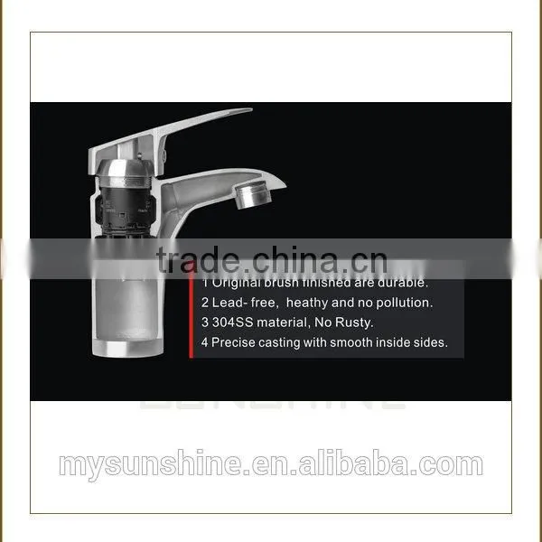 FT-A-26B Australia style stainless steel basin faucet for export