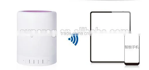 2016 New LED MINI Bluetooth Speaker USB Wireless Portable Music Sound Box Subwoofer Loudspeakers For phone PC with Mic