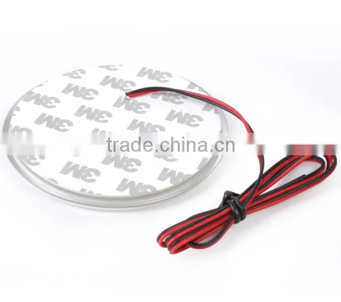 2016 New Car Styling Waterproof Background Tail Badge Emblem Personalized LED Light Lamp Sticker Auto Emblems