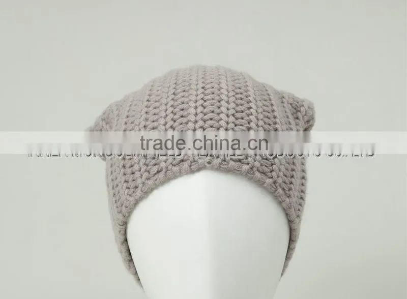 Herringbone Beanie Hat
