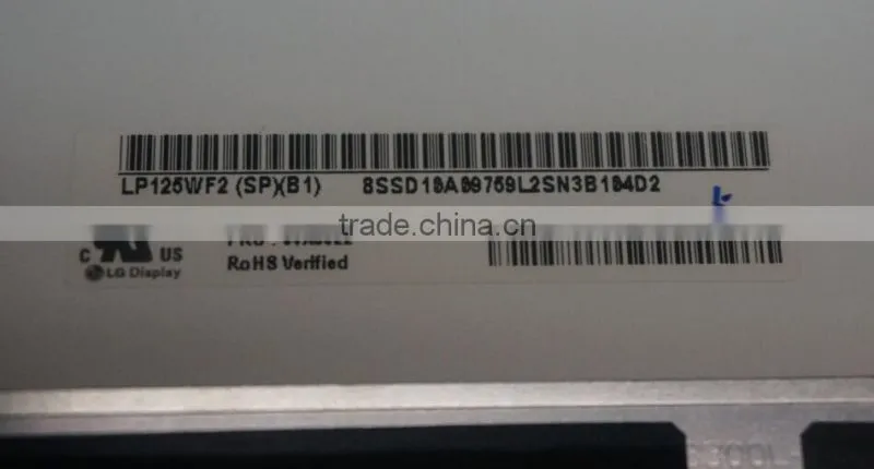 12.5" New Original Brand LCD Screen LED Display Panel Replacement LP125WF2 SPB1 For Lenovo X240 (Factory Wholesale)