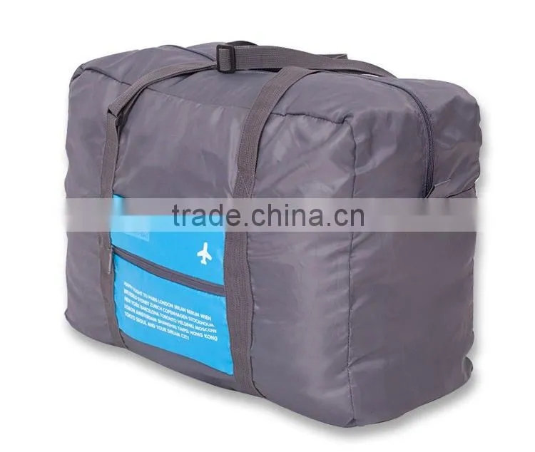 Custom made polyester folding travel bags best travel duffel bag