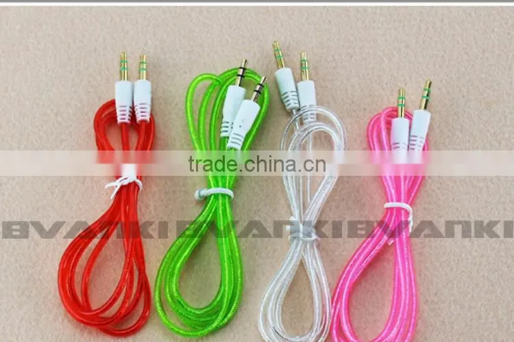 new products 2016 Car AUX Stereo Jack 3.5MM Audio Cable For Sale