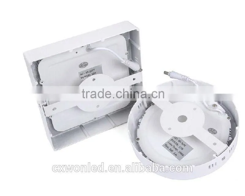 led panel light surface mounted 6W 12W 18W LED surface panel light