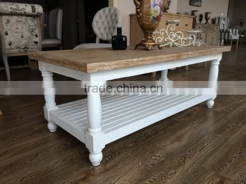 Wholesale Vintage Hand-made hobby lobby wooden coffee table