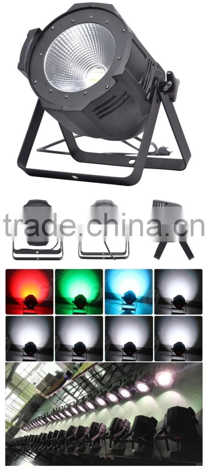 4in1 100W cob led studio lighting equipment