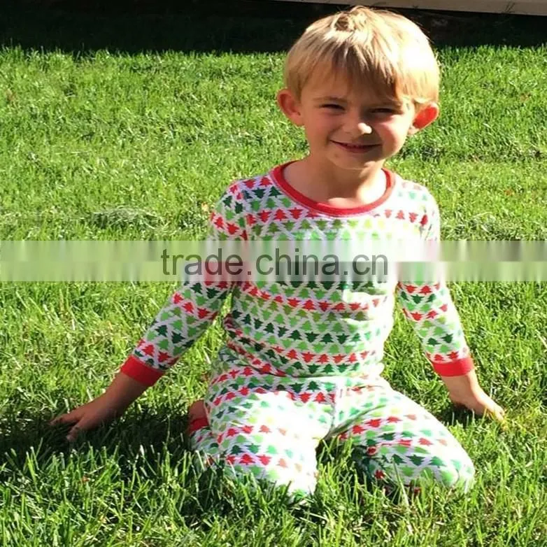 infant christmas ruffle set kids boutique outfit baby girls swing top set