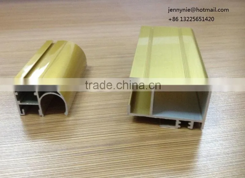 Gold electrophoresis aluminum profile
