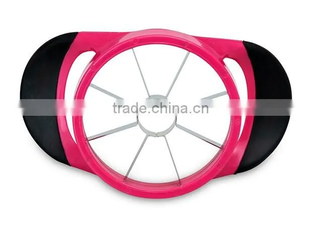 ABS+PS+S/S 17.5*10.5*1.7 Good quality apple corer/stainless steel apple cutter/cutter knife/fruit cutter