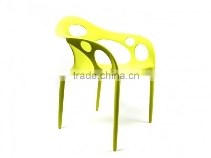 High quality wholesale durable living room furniture supernatural style PP Plastic Armchair for sale