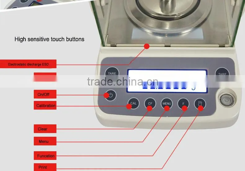 Hot selling magnetic sensor 0.1mg power balance
