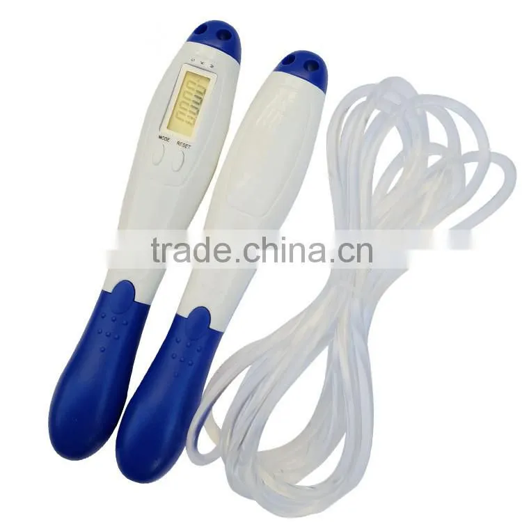 Manufacturer OEM/ODM Smart Sport Fitness PVC Adjustable Digital Step/Distance/ Calorie Rope Skipping Wire Length Counter