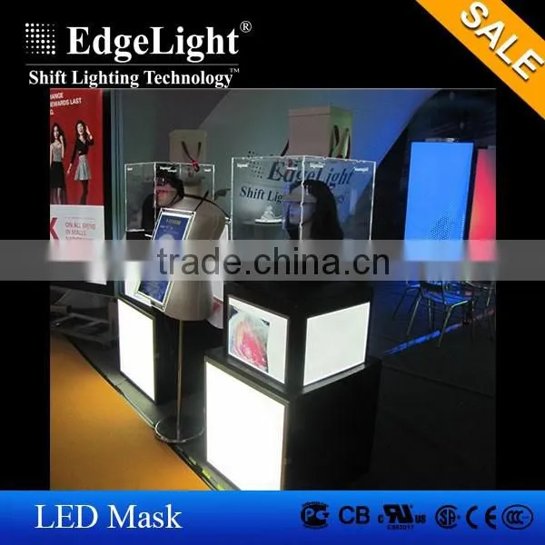 Edgelight 2016 high quality skin care skin rejuvenation PDT led light therapy red and blue led mask