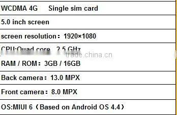 In Stock goods!Amanki Factory high quality original xiaomi 4 xiaomi mi4 64gb