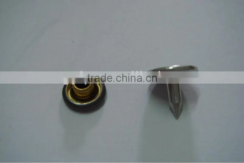 7mm denim metal button rivet for jeans bag