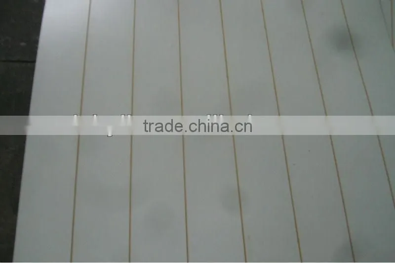 best price for grooved melamine mdf with 3-18MM from china
