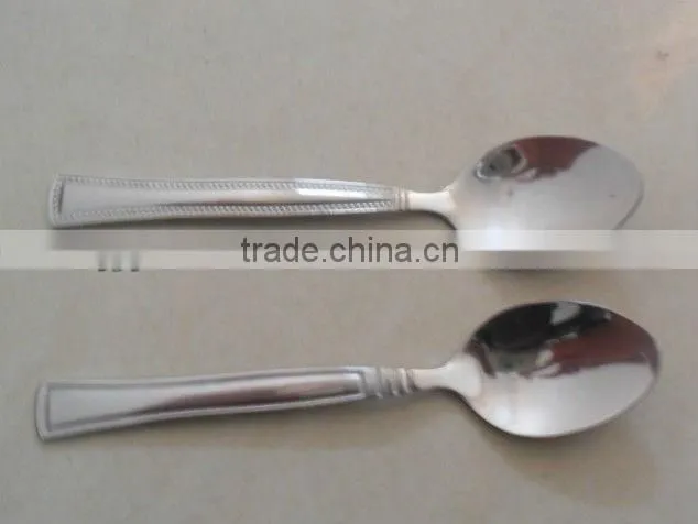 New styles Cheap stainless steel tea spoon with high quality and low price