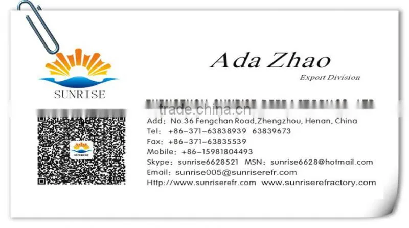 Sunrise Supoply Silica Brick Acid Refractory Brick