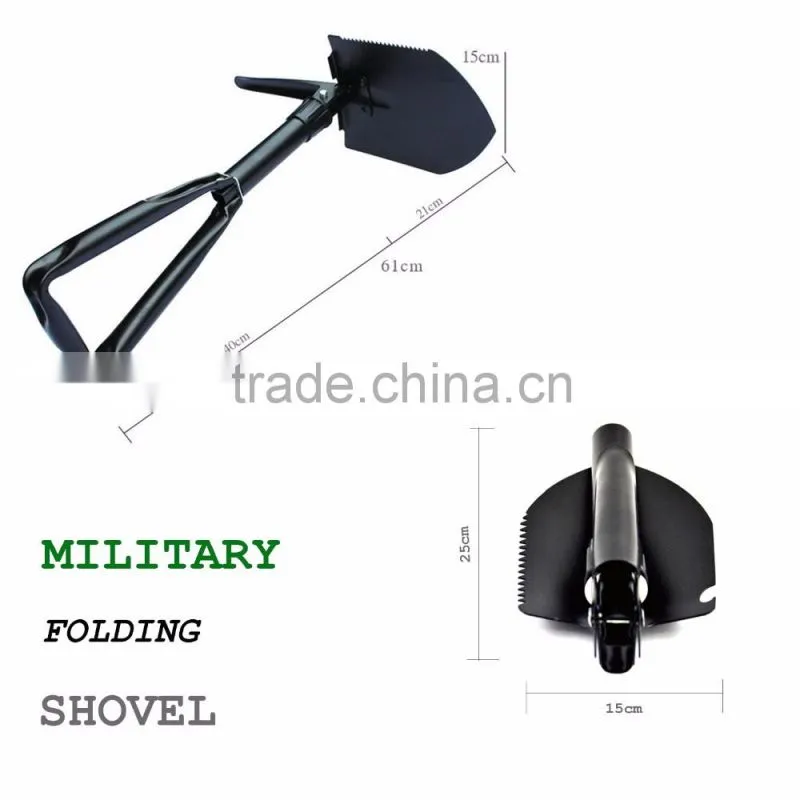 Folding Camping Shovel*Private label survival kit outdoor camping and hiking equipment