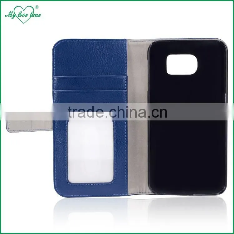 Guangzhou OEM Manufacturer Phone Leather Case Cover for Samsung Galaxy S7