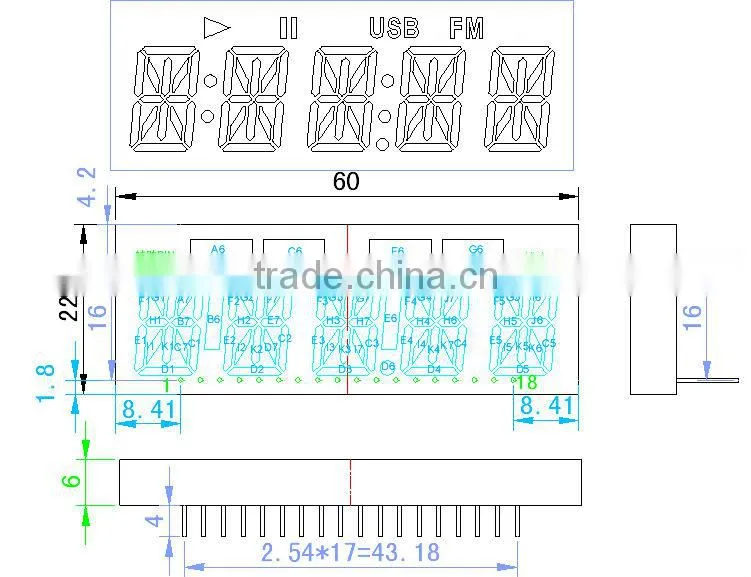 full color small size outdoor led display signs (ATA6022XAW)