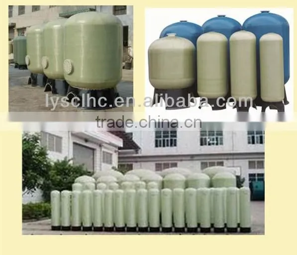 plastic fiberglass water tanks for filtration