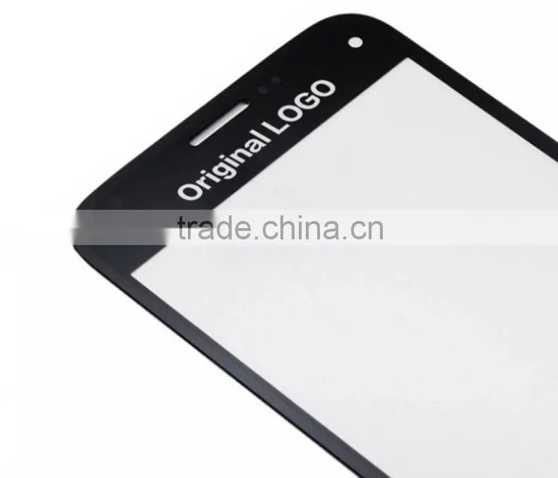 10PCS/LOT Replacement Front Touch Screen Glass Lens For Samsung Galaxy S5 SM-G900 G900F G900H - Black White Color