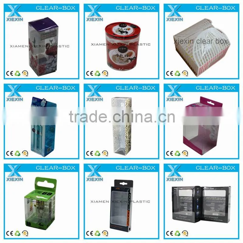 uv print clear pvc foldable plastic box