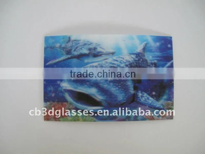 seaworld 3d lenticular tickets making for promotion