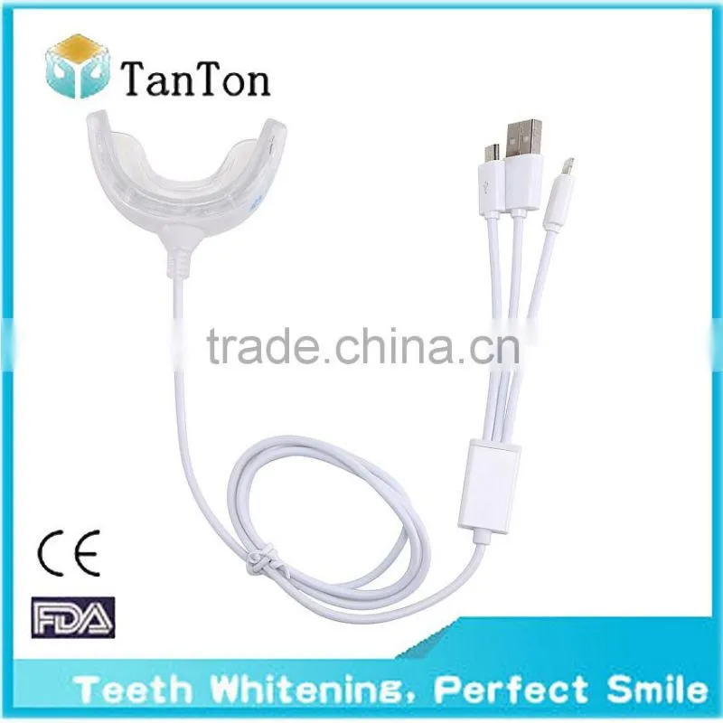 Best home led Laser teeth whitening kits from Tanton (CE), private logo is available