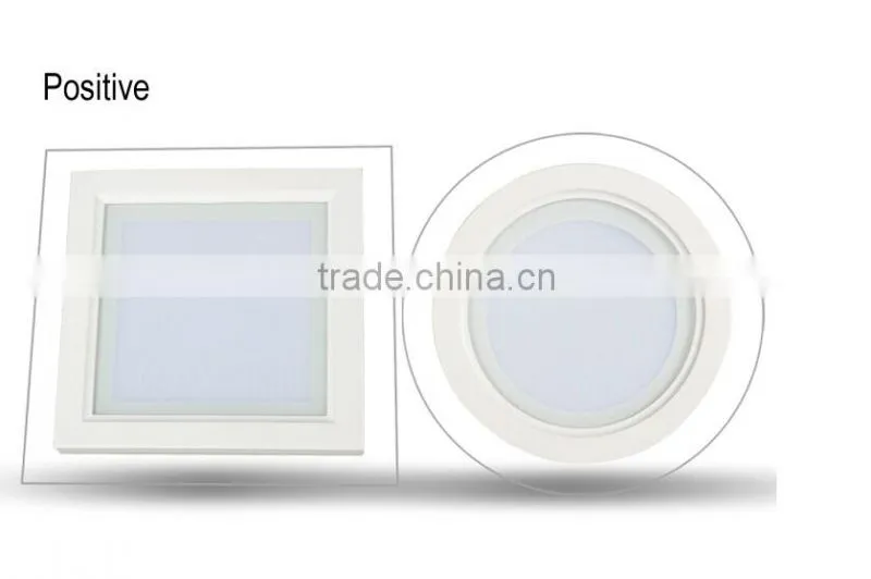Trade Assurance Warm White 6W Square Round LED Ceiling Panel Down Lights Bulb Lamp For Home