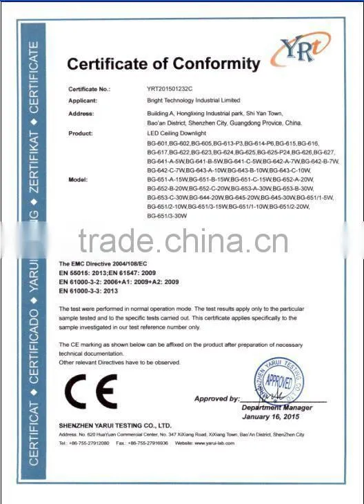 led surface mounted downlight