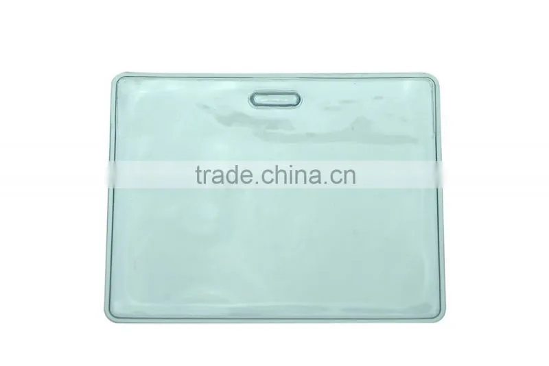 Clear PVC ID Card Working Card Badge Holder